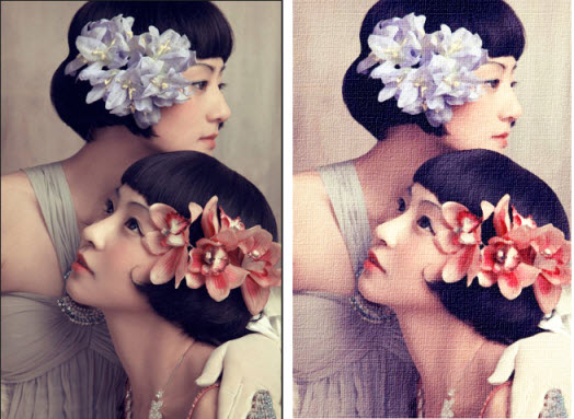 photoshop CS6ͻ˾ŮƬתΪͻЧ