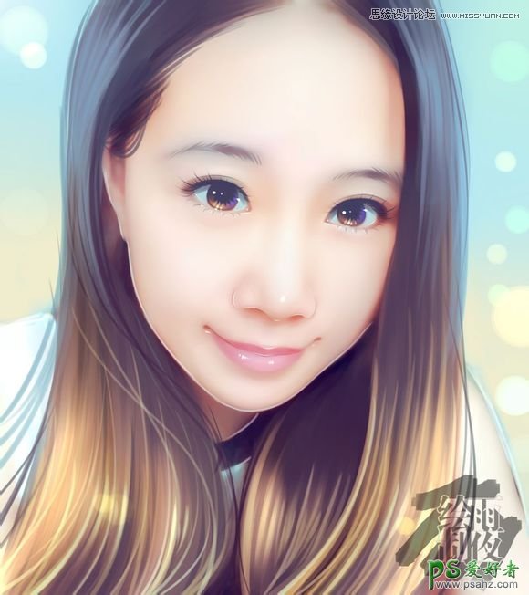 PhotoshopSAIƯΨŮͷתֻЧ