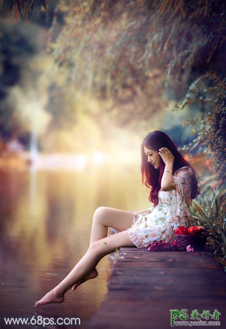 Photoshop޳Ů⾰дյ＾ůɫЧ